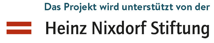 Das Projekt wird unterstützt von der Heinz-Nixdorf-Stiftung